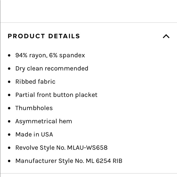 COPY - BNWOT Michael Lauren Kobe Top Charcoal Rib - Picture 3 of 10